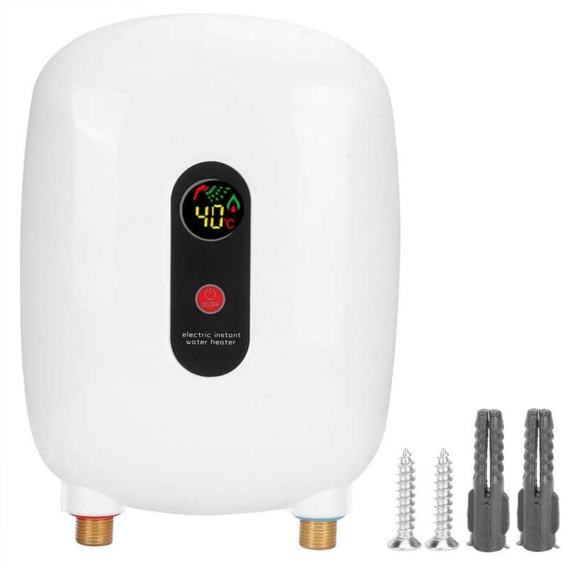 Chauffe-eau instantané blanc sous évier pour simplifier votre ménage