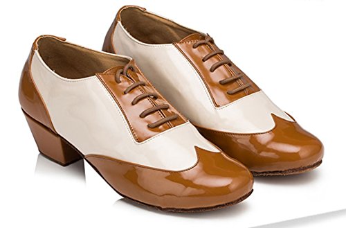 Men's Classic Fashion Lace-up Salsa Tango Samba Jazz Rumba Ballroom Latin Modern Dance Shoes Evening Wedding Shoes3