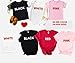 My Heart Belongs To Mommy And Me Valentine Shirts, Valentine's Day Mom And Daughter Matching Outfits, Son Mother Baby Valentines Day Gifts for Mom.