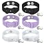 A-01-3pairs-black+purple+transparent