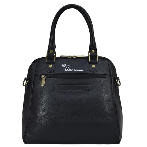 Anna by Anuschka Hand-Painted Leather Organizer Satchel2