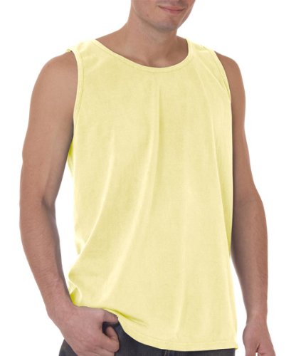 Image of Comfort Colors Chouinard Adult Tank Top - Butter PgmDye - XL