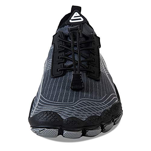 Image of Water Shoes for Men Barefoot Quick-Dry Aqua Sock Outdoor Athletic Sport Shoes for Kayaking, Boating, Hiking, Surfing, Walking