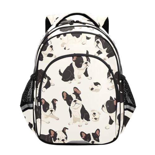 Cartable scolaire sac à dos enfant 3-12 ans motifs chiens