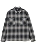 [ビームスハート] L/Sシャツ オンブレチェック レギュラーカラーシャツ メンズ NAVY M
