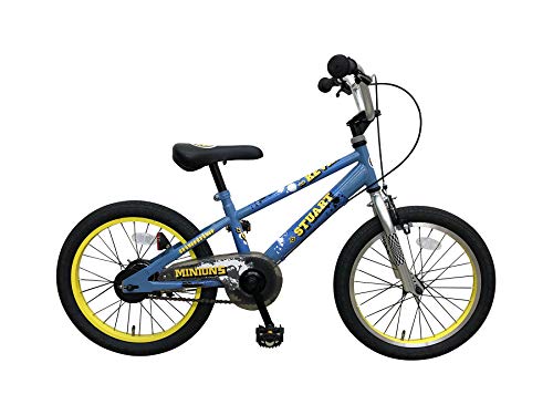 売り値価格: 子供用自転車 18インチ ミニオンズ BMXタイプ 補助輪 