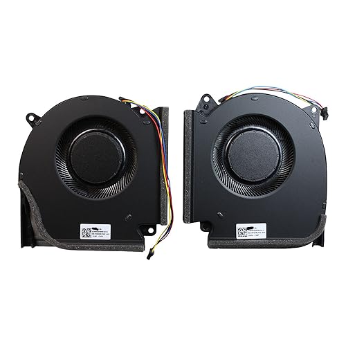 Power4Laptops Ventola Sostituzione Per Portatili (Paio) Compatibile Con Asus Strix Scar G513Qr