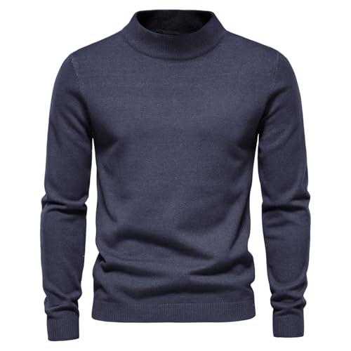 Long Sleeves Slim Fit Wool Sweater Mens Knit Pullover V Neck Lightweight Soft Jumper Top 6