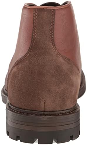 Vince Camuto Men's Leandro Lace Up Boot Fashion, Cognac/Mocha, 12 | Image 2
