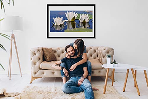 Plante de Fleurs Image Photo Affiche Grand Format Chambre Salon MDF - 2