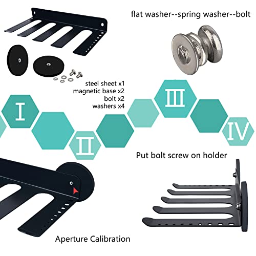 Mutuactor Power Tool Organizers And Storage Drill Tools Holder Magnetic Mount,Heavy Duty Magnetic Tool Holder,Utility Storage Rack For Garage,Warehouse,Clearance,Hand Tools,Workshop,Shed #TOP6