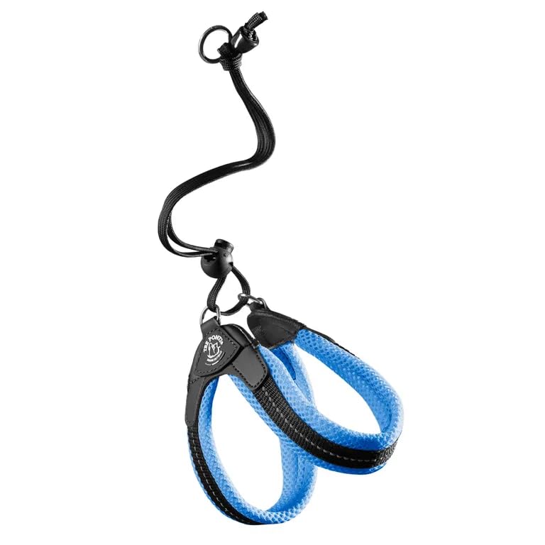 PETTORINA TRE PONTI RETE CHIUSURA LACCIO MESH BLU CIELO (MIS. 1)