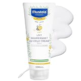 Mustela   Lait Corps Hydratant au Cold Cream   Hydrate et Nourrit Durablement la Peau Sèche   Hygiène Bébé   Formule Enrichie   Cire d'Abeille Bio et Huiles Végétales   Soin Bébé Nourrissant