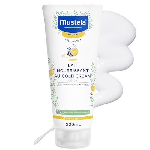 Mustela Nourishing DC Milk, Cold Cream Naturel, Beurre de Karité,