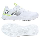 KOOKABURRA Kc Players Cricket-Schuh mit Gummisohle, Weiß und Limette, 38