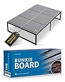 Meliusly Low Profile Bunkie Board Full Size (54x75) - Non-Slip Breathable Bed Support Board for Slatted Bed Frame, Anti-Sag Under Bed Support, Noise Minimizing Moisture Resistant Bed Board