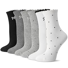 Bow Polka White Black Grey