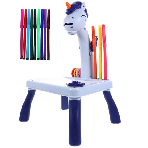 Jouet projecteur licorne et table à dessin enfant le cadeau parfait pour créer à la maison