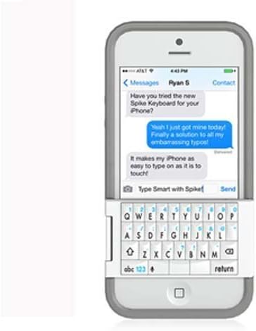 spike iPhone 5/5s Keyboard & Protective Case (White)