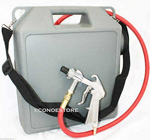 Portable Handheld Air Sandblaster Sand Blaster Kit Rust & Paint Remover
