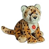 sonneberg teddy stopfen Waschbar bei 30 Grad Teddy Hermann 904656 Gepard Plüsch, 26 cm