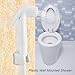 Plastic wall mounted shower toilet bathroom handheld toilet spray, and handheld toilet diaper spray Shattaf kit