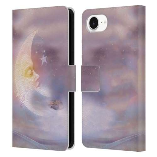 Étui portefeuille en cuir iPhone 16e JENA DellaGrottaglia protection chic