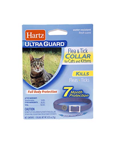 Hartz UltraGuard Purple Flea & Tick Collar for Cats and Kittens - 7 Month Protection