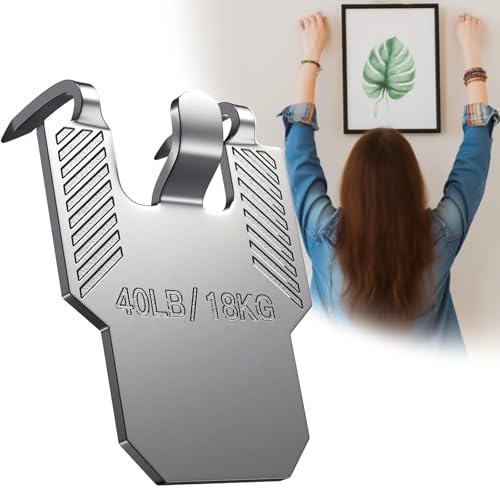 HOGNI 20Pcs Claw Drywall Picture Hanger, Wall Claws for Hanging