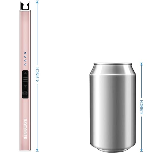 image for RAYONNER Lighter Electric Candle Lighters Rechargeable USB Lighter Arc