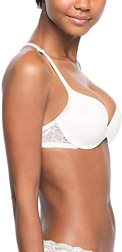 Undies.com Women's Microfiber And Lace Racerback Push-Up Bra With Front Closure, Lime, 36C #TOP2