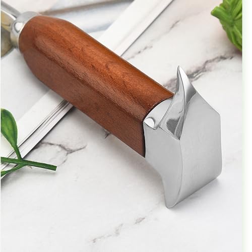 Pic à glace U126-1 en acier inoxydable avec manche en bois