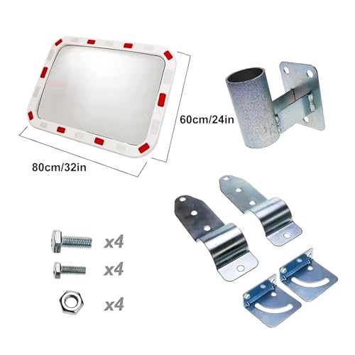 Miroir de circulation grand angle pour éliminer les angles morts de garage - 2
