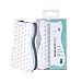 Mooncat Pet Eye Wipes and Cat Grooming Brush Bundle, 40 Count Finger Cot Tear Stain Remover, Silicone Shedding Massage Comb, Gentle Cleaning Kit for Long Short Hair