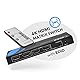 OREI 4K HDMI Matrix Switch 2 X 2, Switcher 18G UltraHD Unterstützt bis zu 4K @ 60Hz & 1080P IR EDID HDCP 2.- Fernbedienung (UHDS-202)