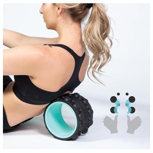 High Density Foam Massage Roller - Mint Color