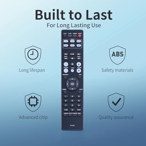 Télécommande RC-1214 pour remplacer votre boîtier Denon perdu ou cassé - 2
