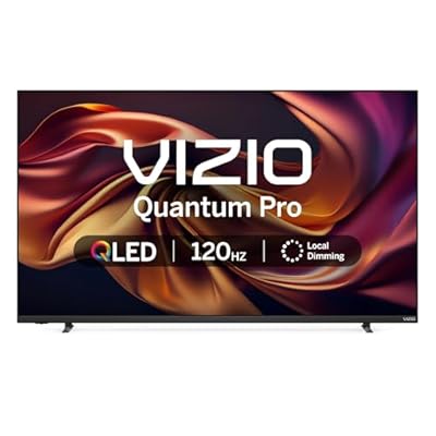 VIZIO 50-inch Quantum Pro 4K 120Hz QLED HDR10+ Smart TV with Dolby Vision, Active Full Array, 240Hz @ 1080p PC Gaming, WiFi 6E, Apple AirPlay, Chromecast Built-in, M50QXM-K01, 2023 Model