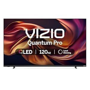 VIZIO 50-inch Quantum Pro 4K 120Hz QLED HDR10+ Smart TV with Dolby Vision, Active Full Array, 240Hz @ 1080p PC Gaming, WiFi 6E, Apple AirPlay, Chromecast Built-in, M50QXM-K01, 2023 Model