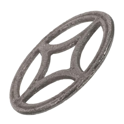 Cabilock Décor De Clôture Fer Forgeé Pour Jardin Insert Métallique Résistant Accessoire Décoratif Extérieur Pour Barrière Jardin Élément Ornement Et Facile à Installer