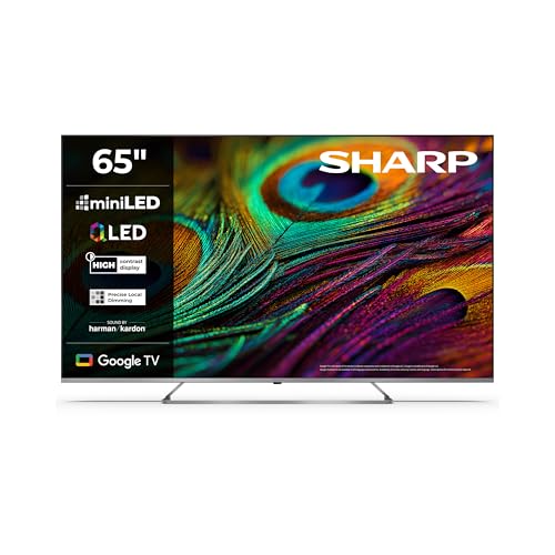 SHARP 65JP7265E - 65 pollici 4K QLED MiniLED Smart TV,