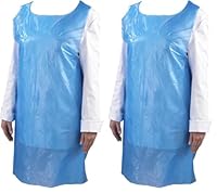 Genware NEV-EBA Einweg Schürze, Blau, 100 Stück