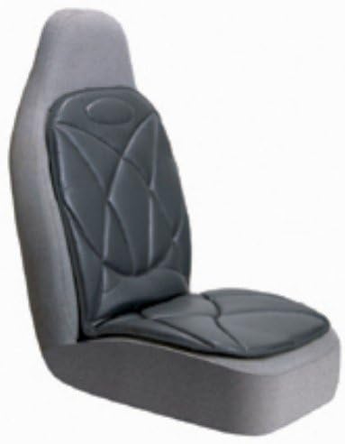Simulated Leather Seat Cushion - Black