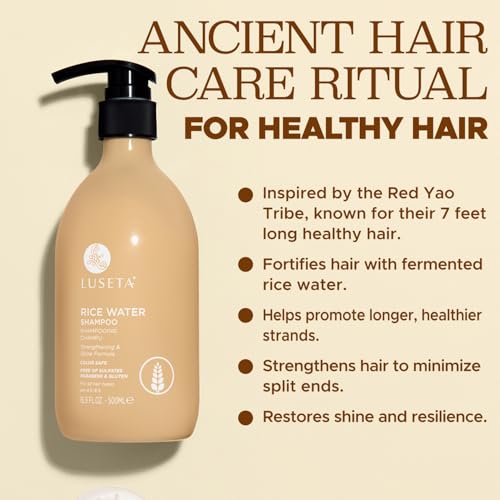 Image of Luseta Rice Water Strengthening & Nourishing Shampoo 16.9oz