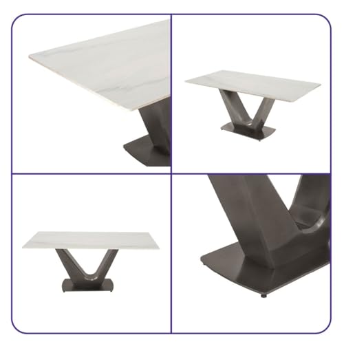 Image of Wakefit Bagna Dining Table - 6 Seater