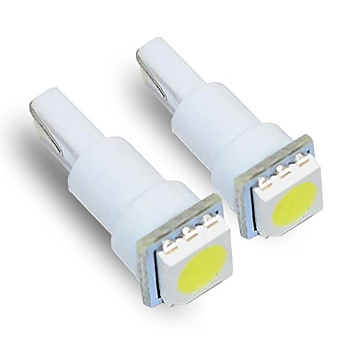T5 74 White Led Light Bulbs Single 5050 Smd Dashboard Lamp (Pack Of 4) #TOP22