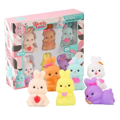 Badleksaker | Rolig och sensorisk pedagogisk | Tryckbara och skrika djurleksaker, för hem pool utomhus dusch vattenspel utbildning och presenter till strumpor