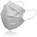 Produktbild Mussaty. elastische handgemachte Maske Gesichtsmaske Halbmaske für Erwachsene Kinder aus Baumwolle, Wiederverwendbare Maske staubdicht Waschmaschinen tauglich Unisex (weiß)