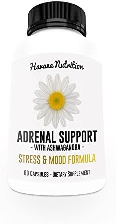 Adrenal Fatigue Supplement with No Proprietary Blends - Stress and Mood Formula - Cortisol Manager Plus Ashwagandha