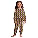 Mardi Gras Pants Sets for Boys Girls Crewneck Long Sleeve Tops and Elastic Waist Bottoms Set Carnival Party Outfits 3-14Y